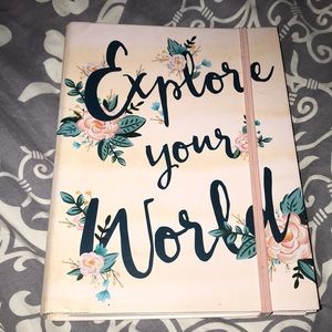 Planner with dividers included